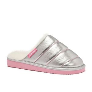 Justice Slip-on Scuff Slippers, Size 13/1